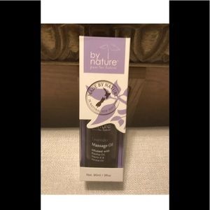 By Nature New Zealand Lavender Massage Oil with Vitamin E Rosehip & Almond 3 oz